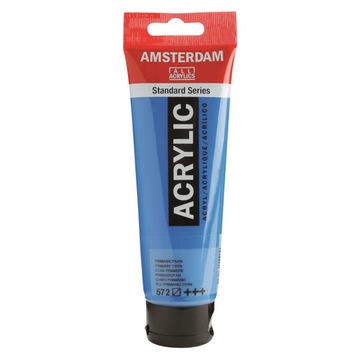 Amsterdam Acrylic Primary Cyan 120ml akrylowa 572