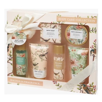 Zestaw prezentowy do kąpieli Body Care Collection Magnolia Fragrance 6el.