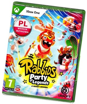 Rabbids Party of Legends XO NOWA Pudełkowa PO POLSKU Dla dzieci