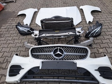 Mercedes 238 AMG крылья капот бампер фонари радиатор передний ремень