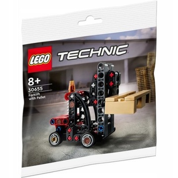 LEGO Technic WÓZEK WIDŁOWY Z PALETĄ 30655