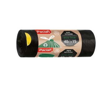 40l worki na śmieci ECO LINE Paclan 15szt.