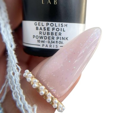 Didier Lab BASE FOIL RUBBER POWDER PINK baza kauczukowa kamuflująca blink