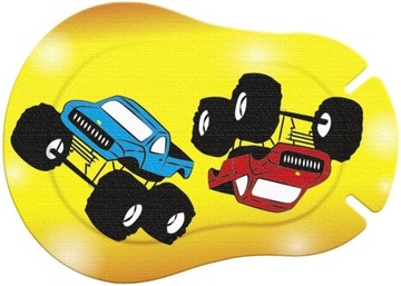 ORTOPAD Plastry na oko POJAZDY TERENOWE MONSTER CARS Regular (10 sztuk)