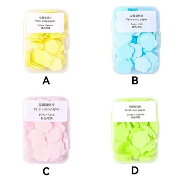 10 наборов одноразовых ароматов из мыльной бумаги для