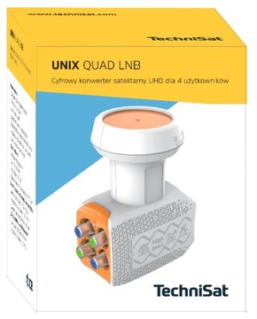 QUAD TECHNISAT UNIX QUAD CONVERTER + 4 контакта F