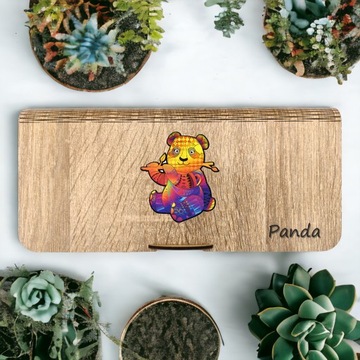 ДЕРЕВЯННЫЙ ПАЗЛ ДЛЯ ВЗРОСЛЫХ ВОЛШЕБНАЯ ПАНДА