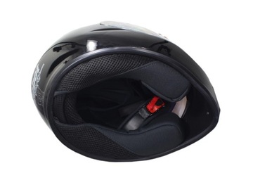 ШЛЕМ SAFEBET HF-125A ЧЕРНЫЙ M (НЕТ ECE) FMVSS 218