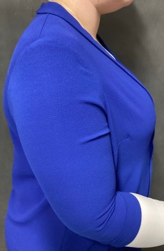 Narzutka bluzka w kolorze niebieskim ERFO/Blue r50
