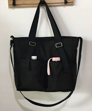 TOREBKA DAMSKA POJEMNA TORBA NA RAMIĘ WODOODPORNA