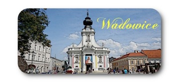 Długi magnes z Wadowic Wadowice Bazylika