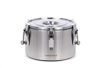 TERMOS GASTRONOMICZNY DO TRANSPORTU ŻYWNOŚCI STAL NIERDZEWNA 10 L TECHNICA