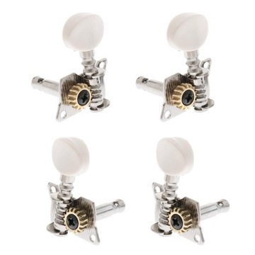 4 sztuki metalowe klucze do strojenia strun ukulele otwarte