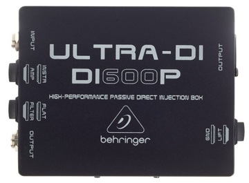 Пассивный DI-бокс Behringer Ultra-DI DI600P