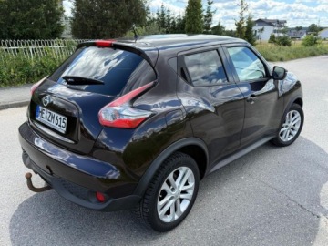 Nissan Juke I SUV Facelifting DIG-T 115KM 2015 Nissan Juke Sliczny Juke 1.2Benz.115KM Navi Kamera Grzane Fotele Welury Te, zdjęcie 4