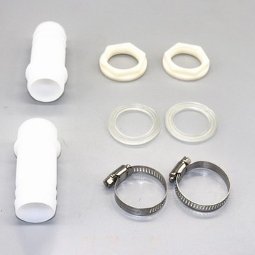 Комплект соединителей для дождевой бочки для дренажа воды, портативный, легкий, 2 см, с конусом