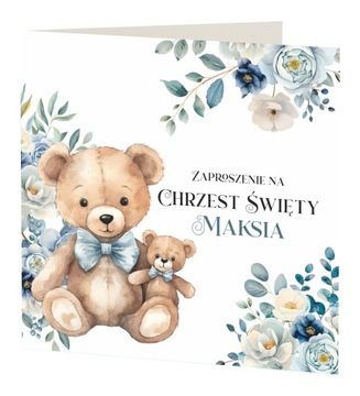 ПРИГЛАШЕНИЕ НА СВЯТОЕ КРЕЩЕНИЕ + КОНВЕРТ + ИМЯ РЕБЕНКА + ПОСЛАНИЕ