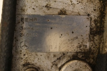 Радиатор охладителя топлива Mercedes W203 2.7 CDI