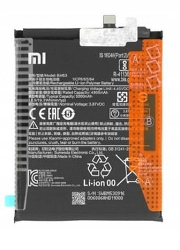 NOWA ORYGINALNA BATERIA BM53 XIAOMI MI 10t