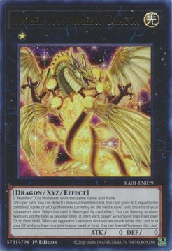 Yu-Gi-Oh! TCG: Number 100: Numeron Dragon (V.2) (RA01)