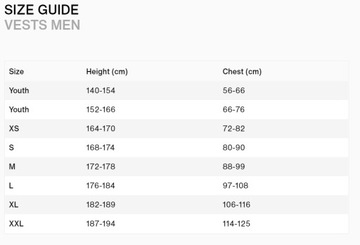 ION Vector Core Front Zip мужской жилет черный 48/S