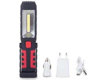 ЛАМПА ДЛЯ МАСТЕРСКОЙ СВЕТОДИОДНАЯ ЛАМПА COB АККУМУЛЯТОРНАЯ С СИЛЬНЫМ МАГНИТОМ КРЮК ГАРАЖ