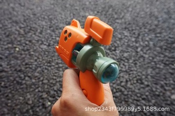 Мини акустико-оптический пистолет для детей.