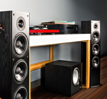 ПАРА НАПОЛЬНЫХ КОЛОНОК POLK AUDIO T50 ЧЕРНЫЕ 150 Вт