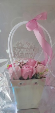 корзина букет Мыльные цветы Для мамы День матери