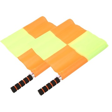 2 шт.Флажки для судей.Флажки для рук линейного судьи.