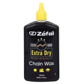 ZEFAL DRY WAX 120 ML Oliwka do Łańcucha z Woskiem