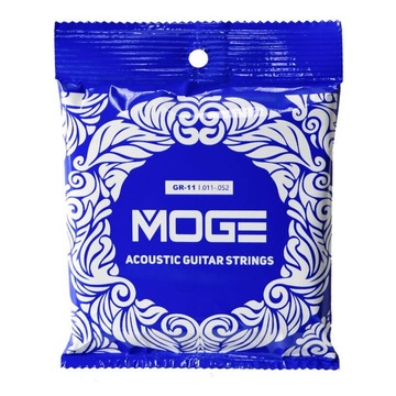 СТРУНЫ ДЛЯ АКУСТИЧЕСКОЙ ГИТАРЫ MOGE GR11 НАБОР ИЗ 6 ШТ.