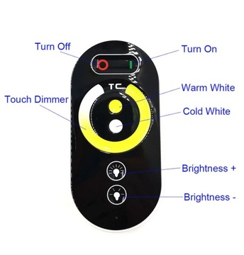 Контроллер CCT RF LED 12-24В 144Вт 12А Touch Pilot