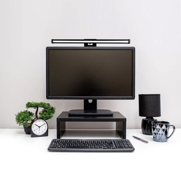 СВЕТОДИОДНАЯ ЛАМПА ДЛЯ МОНИТОРА КОМПЬЮТЕРА НА ЗАЖИМЕ ДЛЯ МОНИТОРА, РЕГУЛИРУЕМАЯ НОЧЬ