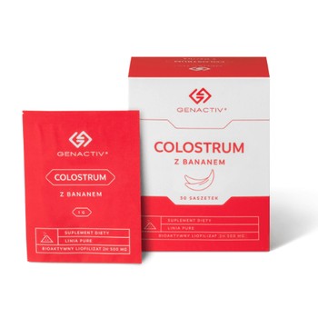 COLOSTRUM z bananem saszetki 30 szt.