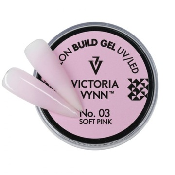 Żel Victoria Vynn Build Gel 03 Soft Pink 15 ml