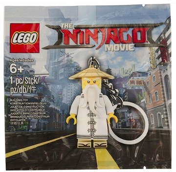 5004915 Lego Ninjago Movie Sensei Wu brelok breloczek polybag MISB
