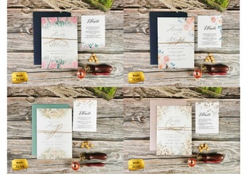 Свадебные приглашения Свадьба с калькой