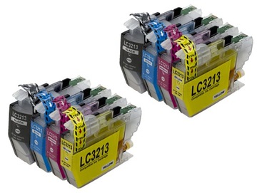 8X TUSZE LC3213 XL do BROTHER DCP-J572DW DCP-J772DW MFC-J497DW MFC-J890DW