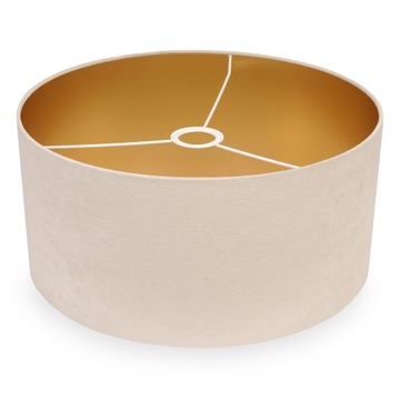 СОВРЕМЕННЫЙ ЗОЛОТОЙ ВЕЛЮРОВЫЙ абажур 40 см