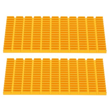 2 szt. Aluminiowy radiator rozpraszający ciepło części chłodzące do CO