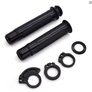 РУЛЬ МОТОЦИКЛА QUAD ROLGAZ РЕЗИНА + АЛЮМИНИЙ CNC + УТЯЖЕЛИТЕЛИ РУЛЯ