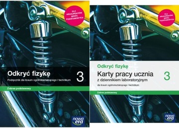 ODKRYĆ FIZYKĘ 3 LO PODRĘCZNIK + KARTY PODSTAWOWY