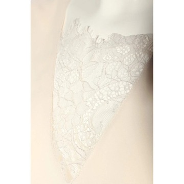 H&M Koronkowy top Rozm. EU 34 kremowy Lace Top