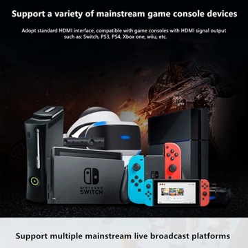 karta przechwytywania HDMI FHD audio wideo na port USB