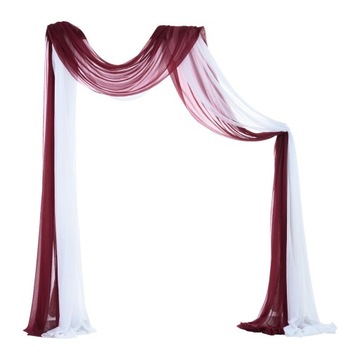 Łuk weselny Draping Party Tło Panele kurtynowe