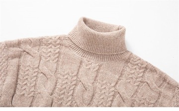 MĘSKI GOLF SWETER dopasowany ELASTYCZNY ELEGANCKI KOLORY