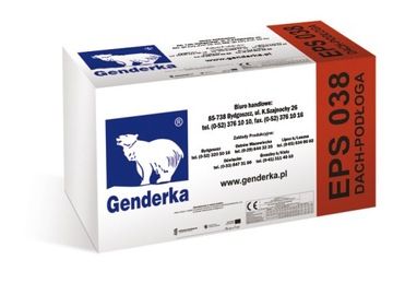 Styropian Genderka eps 80 038 dach podłoga 8CM