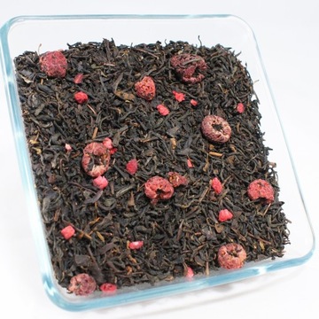 Herbata czarna liściasta EARL GREY Z MALINAMI 250g