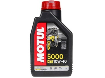 OLEJ MOTUL MOTOR 5000 10W40 4T 1L Olej silnikowy półsyntetyczny Motul 5000